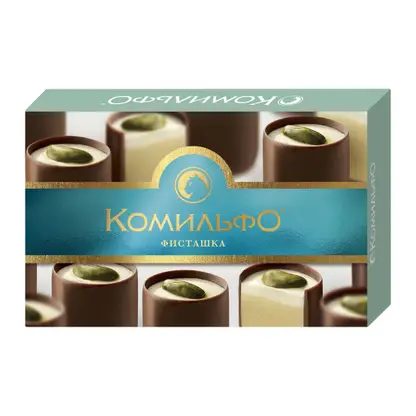 Конфеты шоколадные Фисташка Комильфо 116г