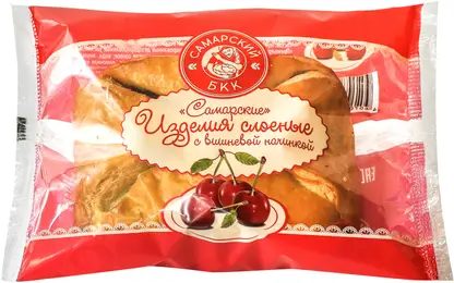 Слойка Самарские вишня Самарский БКК 100г