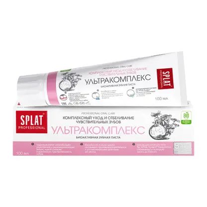 Зубная паста Ультракомплекс Splat Professional 130г
