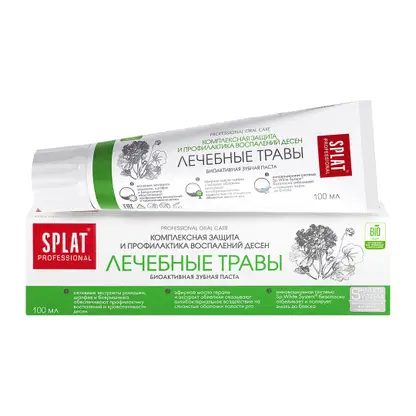 Зубная паста Лечебные травы Splat Professional 130г