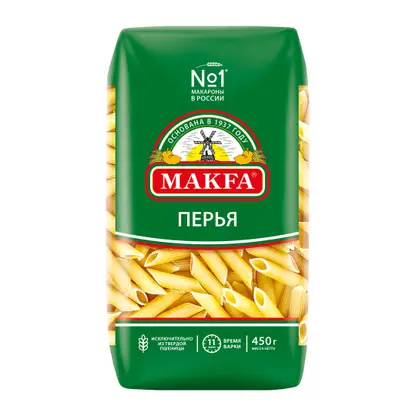 Макароны Makfa Перья 450г
