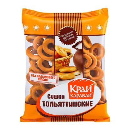 Сушки Тольяттинские Тольяттихлеб 350г