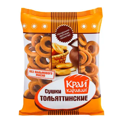 Сушки Тольяттинские Тольяттихлеб 350г