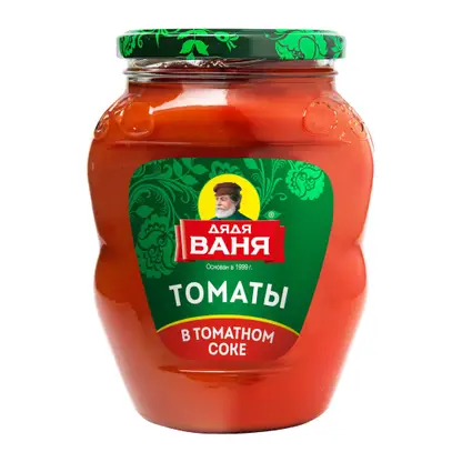 Томаты Дядя Ваня в томатном соке 680г