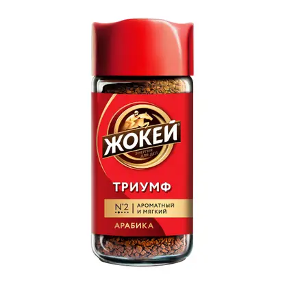 Кофе растворимый Жокей Триумф 95г