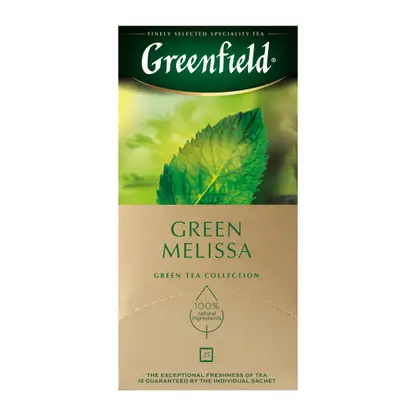 Чай зеленый Greenfield Green Melissa 25пак