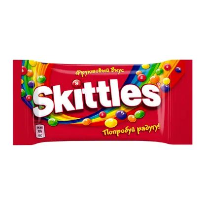 Драже в разноцветной сахарной глазури Skittles 38г