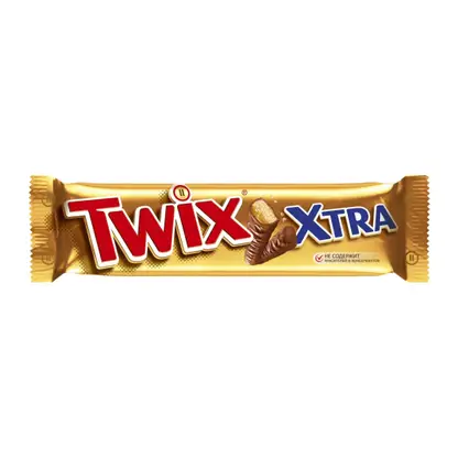 Шоколадный батончик с карамелью Twix Xtra 82г
