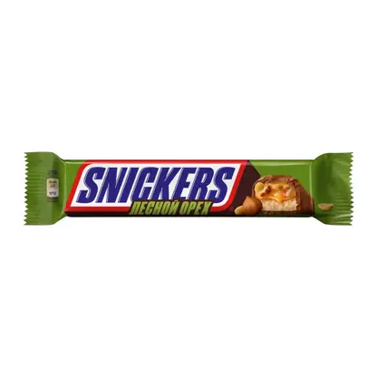 Шоколадный батончик с лесным орехом Snickers 81г