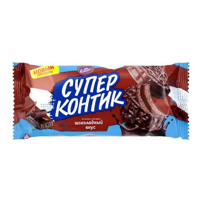 Печенье шоколадное Супер Konti 100г