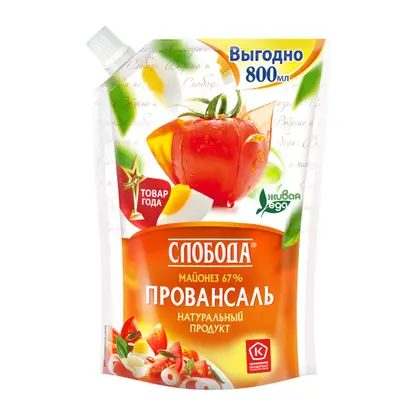 Майонез Слобода Провансаль 67% 750г