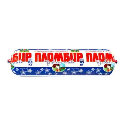 Мороженое Непростая Колбаса пломбир ванильный 500г