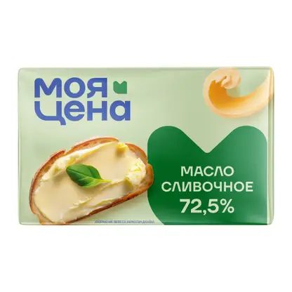 Масло сливочное Магнит Крестьянское 72.5% 180г