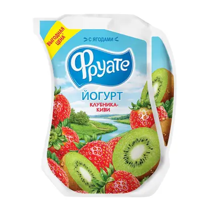 Йогурт питьевой Фруате Клубника киви 1.5% 950мл