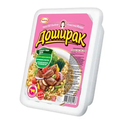 Лапша Доширак со вкусом телятины 90г