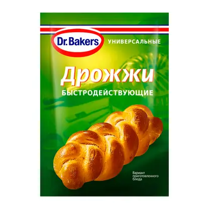 Дрожжи Dr.Bakers Сухие 7г