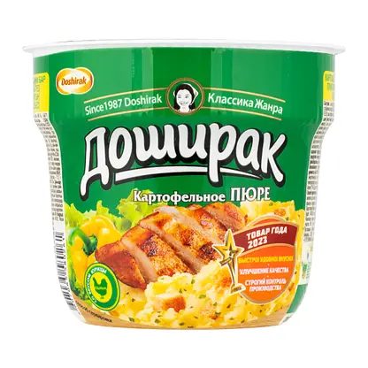 Пюре Доширак картофельное со вкусом курицы 40г
