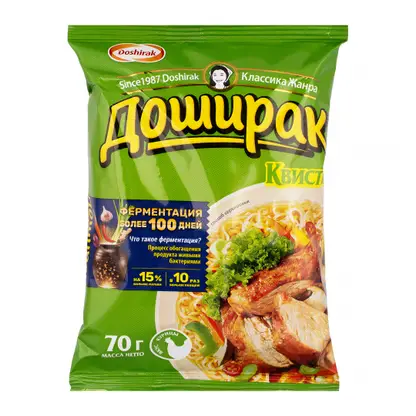 Лапша Доширак Квисти со вкусом курицы 70г