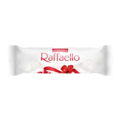 Конфеты с цельным миндальным орехом в кокосовой обсыпке Raffaello 40г
