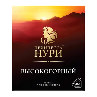 Чай черный Принцесса Нури Высокогорный 100пак
