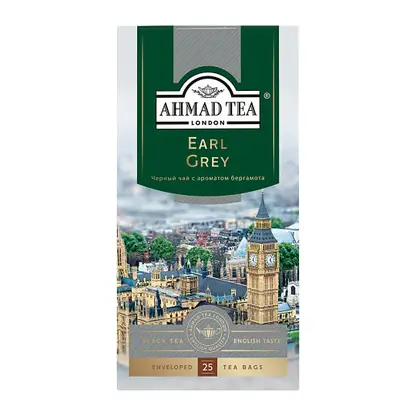 Чай черный Ahmad Tea Earl Grey 25пак