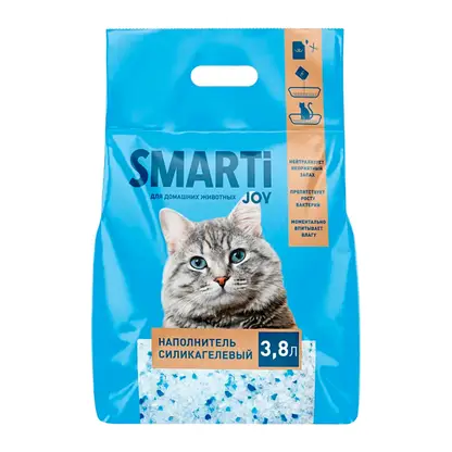 Наполнитель силикагелевый Smarti Joy 3.8л