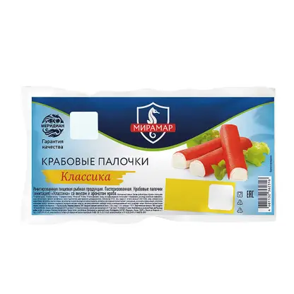 Крабовые палочки Мирамар 200г