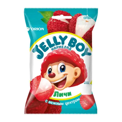 Мармелад жевательный со вкусом личи Jelly Boy 44г