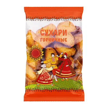 Сухари горчичные Чудесный Край 300г