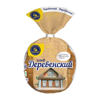 Хлеб Самарский Хлебозавод №5 Деревенский нарезанный 350г