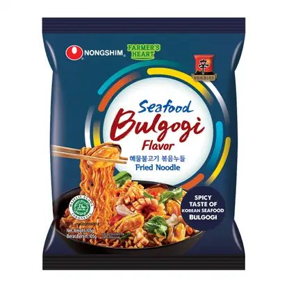 Лапша Nongshim Пулькоги со вкусом морепродуктов 105г