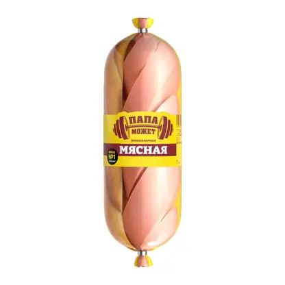 Колбаса Папа может Мясная вареная 700г