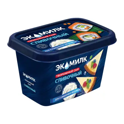 Сыр Экомилк творожный 60% 350г