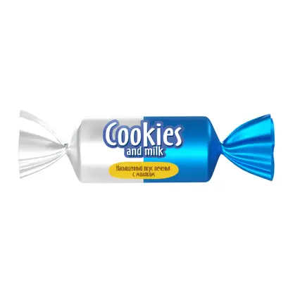 Конфеты Cookies and Milk батончик неглазированный Кдв-групп