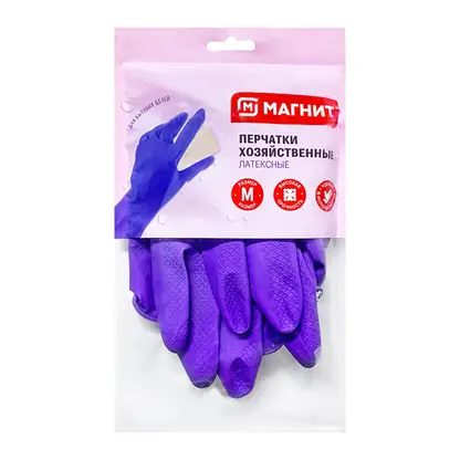 Латексные перчатки р.M Магнит