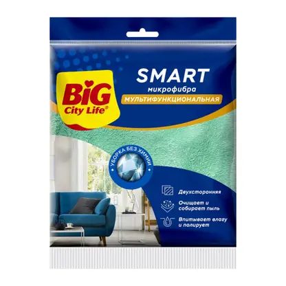 Салфетка из микрофибры Big City Life Smart 30*30см