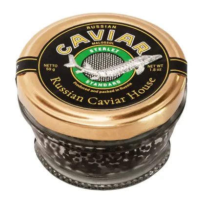 Икра стерляди Рид черная зернистая стандарт 50г