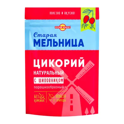 Цикорий растворимый Старая мельница натуральный с шиповником 85г