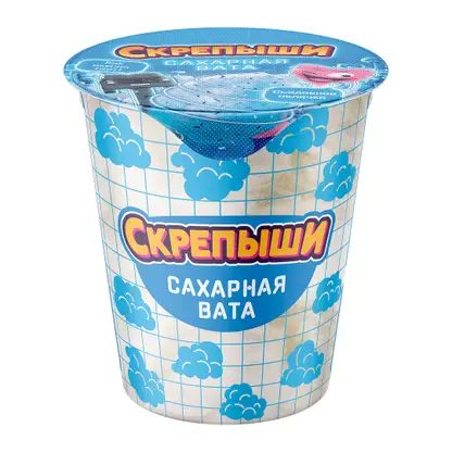 Сахарная вата Скрепыши 15г