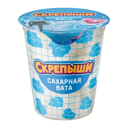 Сахарная вата Скрепыши 15г