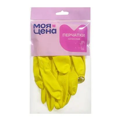 Латексные перчатки р.M Моя цена