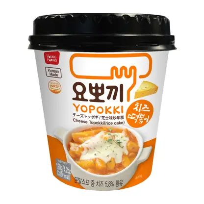 Рисовые клецки в соусе Cheese Topokki Yopokki 120г