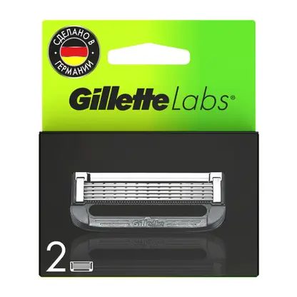 Cменные кассеты для бритвы Gillette Labs 2шт