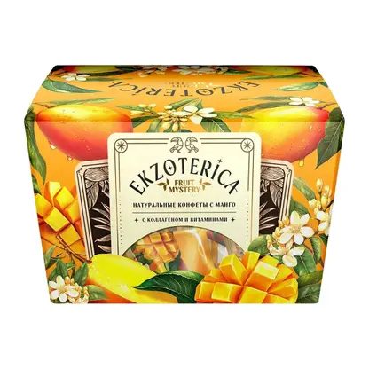 Конфеты желейные с натуральным пюре манго Ekzoterica 250г