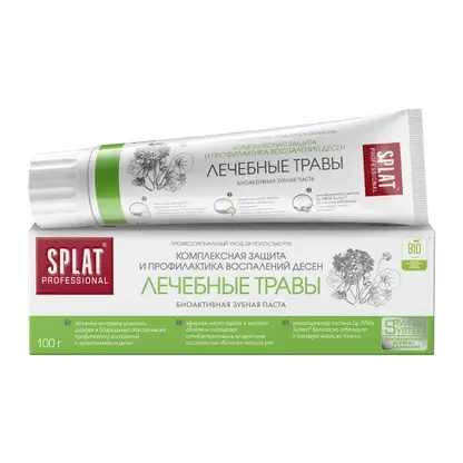Зубная паста Лечебные травы Splat Professional 100г