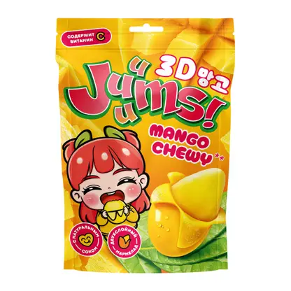 Жевательный мармелад манго с начинкой Juuums 70г