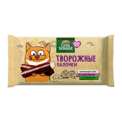 Сырки творожные глазированные Ваниль Село Зеленое 20% 150г