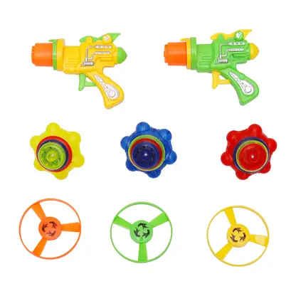 Игрушка запускалка с волчками Wowplay! 3шт