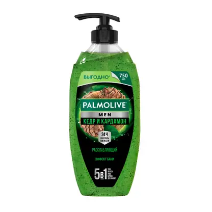 Гель для душа Кедр и кардамон Men Palmolive 750мл