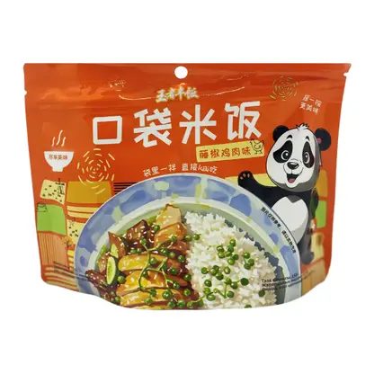 Рис быстрого приготовления со вкусом курицы и перца Kouda Mifan 155г